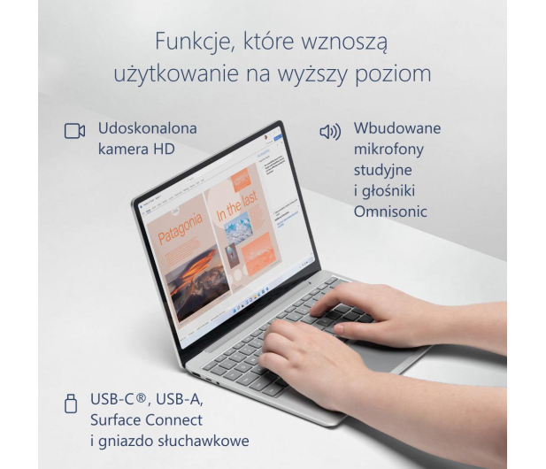 Microsoft Surface Laptop Go 2 i5/8GB/256GB PLATINUM - 1047182 - zdjęcie 12
